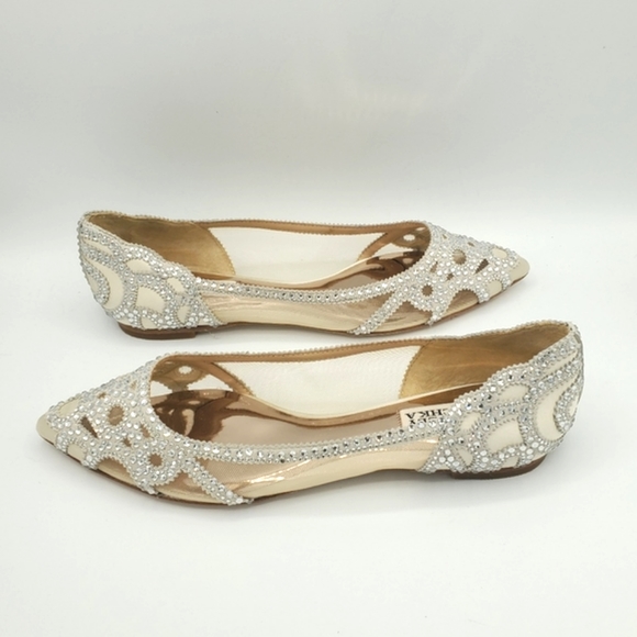 Badgley Mischka Gigi flats NWOB - Picture 3 of 10